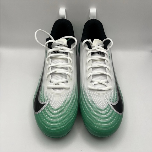 Nike Vapor Speed 3 Football Cleats HM8849-100 White Stadium Green Men’s Size 8.5 - Picture 3 of 5